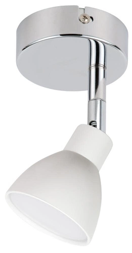 Roy nástěnné svítidlo 1x5W LED cob kulatá hlava 1e s přepínačem kd system bílá
