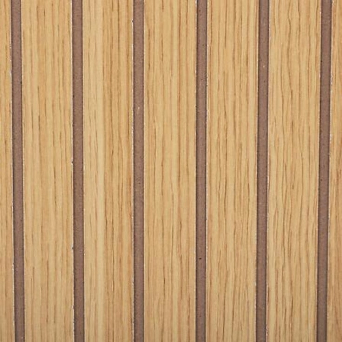 Dřevěný TV stolek Tasso 120 cm s drážkováním skandinávský do obýváku stojící 5five