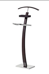 Stojanový věšák Hera Intesi moderní dřevěný do předsíně a šatny wenge