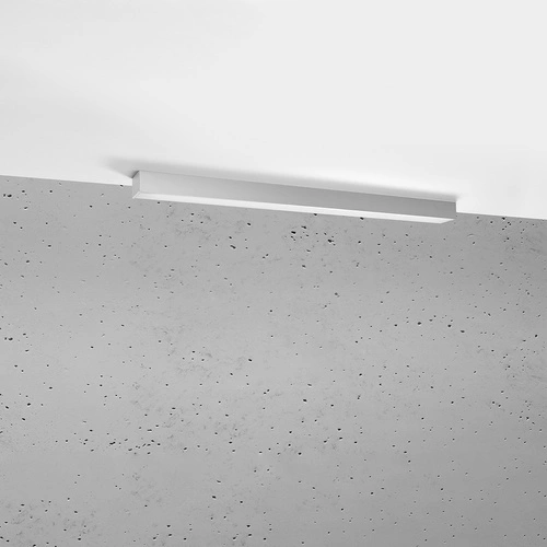 Stropní LED svítidlo Pinne 90 šedé moderní kovové do kuchyně, obýváku a ložnice