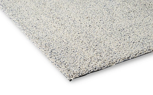 Moderní vlněný koberec Trace Cut midnight blue 200x300 cm do obýváku snadný na údržbu