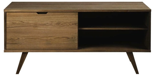 Komoda A-Line dub kouřový 160 cm moderní se zásuvkami na nožkách do obýváku Actona