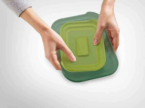 JJ – sada 4 skleněných úložných nádob Nest