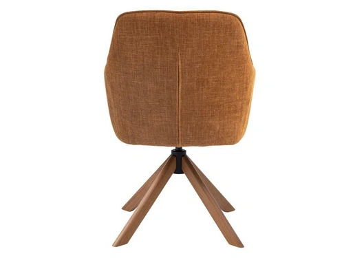 Otočná jídelní židle Avola čalouněná s područkami