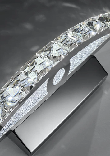 Moderní nástěnné LED svítidlo Arande chrom 8W do koupelny a obývacího pokoje CANDELLUX LIGHTING