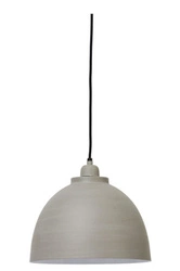 Závěsné svítidlo Kylie S šedé cementové moderní nad jídelní stůl Light&Living 30 cm
