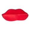Moderní červená pohovka ve tvaru rtů inspirovaná Kiss Bocca do obýváku z vlny D2.DESIGN