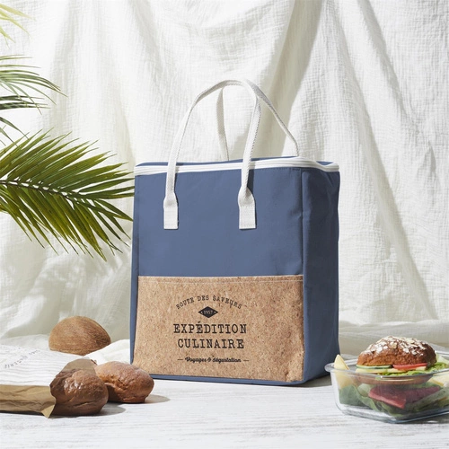 Termo taška Refreshing Cork 8 l modrá