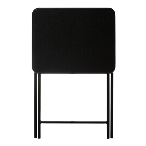 Skládací obdélníkový stolek černý 48x38 cm moderní do obývacího pokoje 5five simply smart