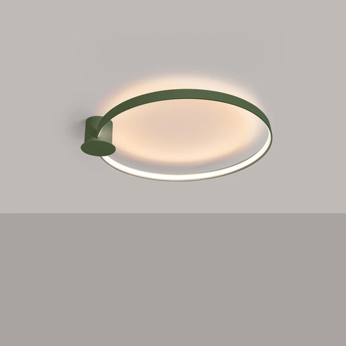 Stropní LED svítidlo RIO 78 olivově zelené moderní do obýváku a kuchyně Thoro