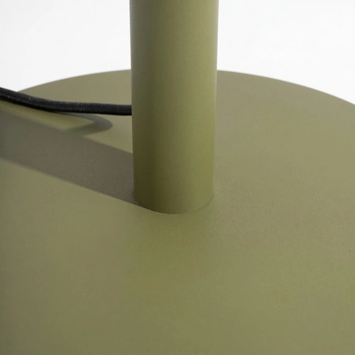 Stojací lampa do obývacího pokoje TRANG moderní LED olivová 4000K