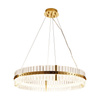 AURA LED závěsná lampa zlatá 85 cm