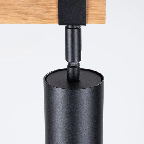 Stropní svítidlo FAGER 2 černé skandinávské nastavitelné do obývacího pokoje a ložnice LED GU10