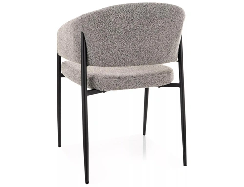 Židle Kapia šedá s podloketníky do jídelny a obývacího pokoje moderní