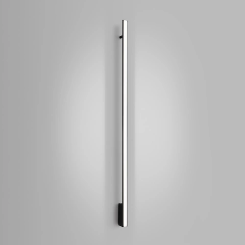 Nástěnné LED svítidlo LAGOM 150 černé moderní do obýváku a ložnice hliník 4000K