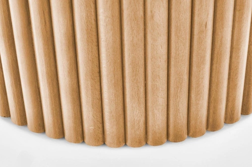 Kulatý konferenční stolek Delar 80 cm dřevěný skandinávský do obýváku Intesi