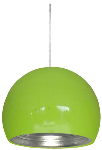 Závěsná lampa Pictor 25 1x60W E27 zelený/stříbrný reflektor
