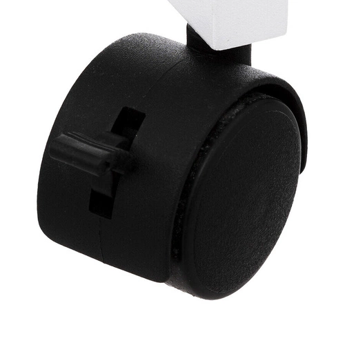 5five simply smart bílý kuchyňský vozík na kolečkách se 3 policemi do koupelny nebo kanceláře 75 cm