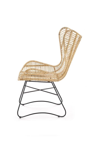 Ratanové křeslo Ikar moderní do obýváku i na terasu boho přírodní