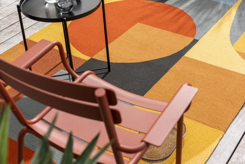 Venkovní moderní koberec Matisse 160x230 multicolor na terasu a zahradu snadno čistitelný