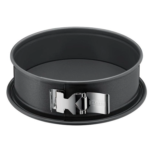 Otevírací dortová forma 24 cm KAISER ocelová s vyjímatelným dnem černá