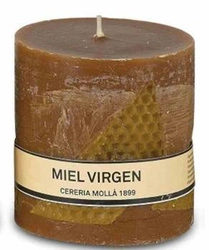 Přírodní vonná sójová svíčka Asturias Cereria Molla med dekorativní 8 cm