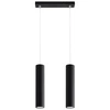 Závěsné svítidlo Lagos černé 2bodové moderní do obýváku kuchyně nebo nad ostrůvek