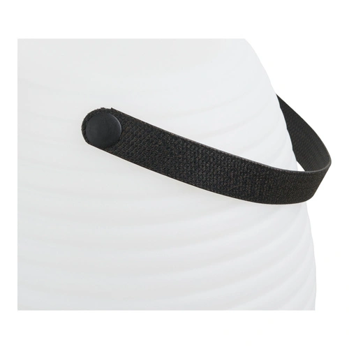 Zahradní LED lampa Derry akumulátorová bílá IP44 na terasu a balkon