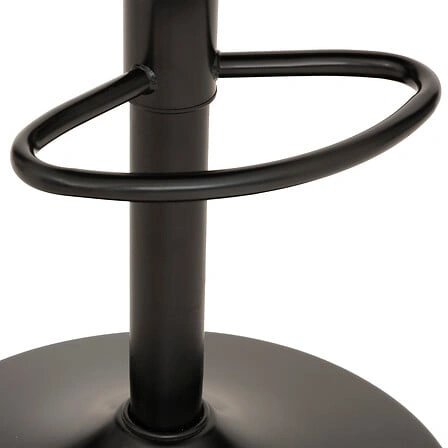 Kuchyňská barová stolička Ilsa zelená nastavitelná bez opěradla 75 cm