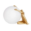 Moderní stolní lampa WOMAN-1 zlatá 47 cm Step into Design do obýváku a ložnice