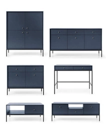 Velká komoda Evora tmavě modrá