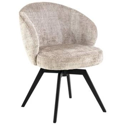 Jídelní čalouněná židle s područkami Darlene Actona béžová na kovových nohách