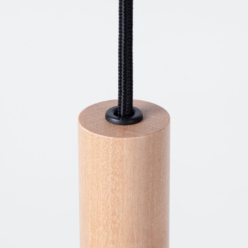 Závěsné svítidlo Pastelo 3 světla moderní dřevo do obýváku a jídelny SOLLUX