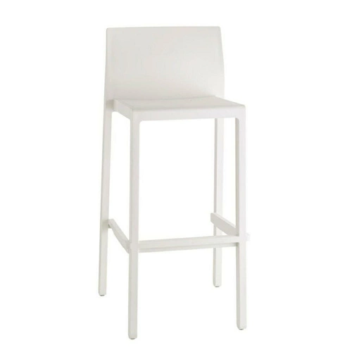 Židle barová Kate bílá 75 cm