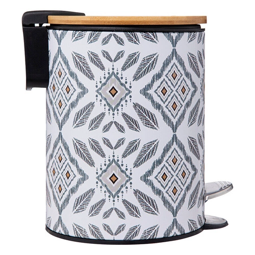 Koupelnový odpadkový koš Hapache 3L moderní kovový s pedálem a vyjímatelnou nádobou