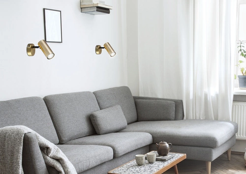 Nástěnné svítidlo Colly moderní zlaté LED nastavitelné do obýváku a ložnice CANDELLUX