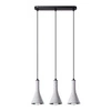 Betonová závěsná lampa REA 3L