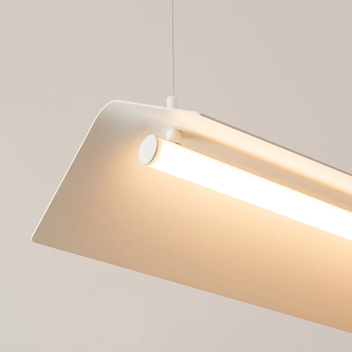 Závěsné LED svítidlo ELVA béžové moderní nastavitelné nad jídelní stůl a do obýváku