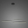 Závěsná lampa Led Circles No.3 CO3 100 cm 4K stmívatelná černá