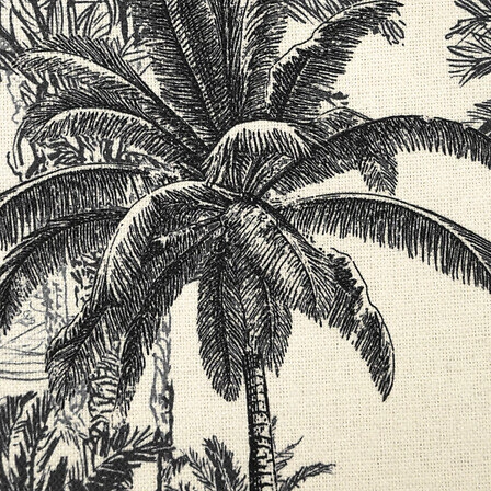 Rozkládací dvoumístná puf s úložným prostorem černo-bílá do obýváku a předsíně Atmosphera