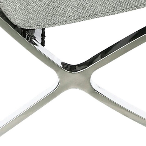 Křeslo BA1 světle šedá látka