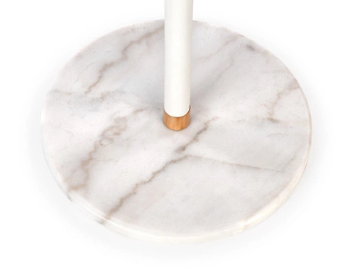 Stojanový věšák do předsíně Pump bílý dřevěný moderní skandinávský Intesi