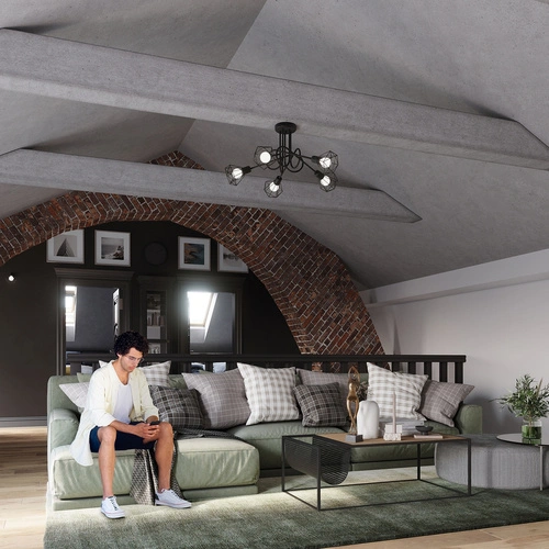 ARTEMIS 3S lustr černý