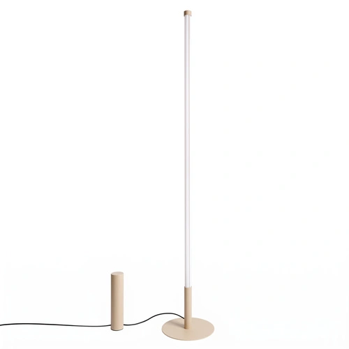 TRANG moderní stojací lampa do obývacího pokoje béžová LED 4000K