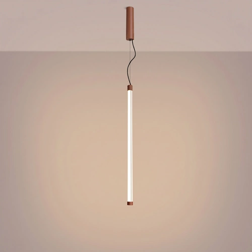 Závěsná lampa TRANG 75 LED mocca moderní nad ostrůvek nastavitelná