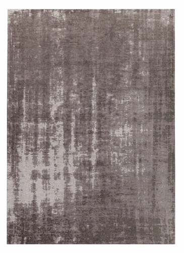 Šedý loftový koberec do obýváku 160x230 snadno čistitelný protiskluzový Carpet Decor Soil