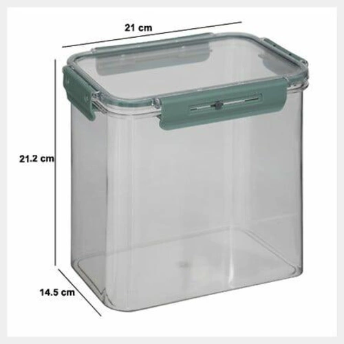 Hermatická krabička Neo zelená jednoduchá 4L