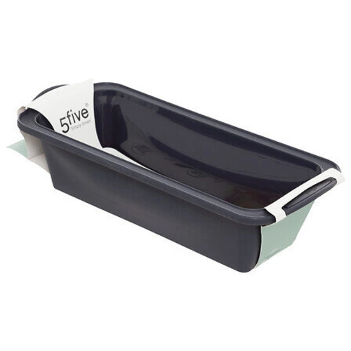 Silikonová forma na pečení 26 cm šedá 5five simply smart na dort a chléb do trouby