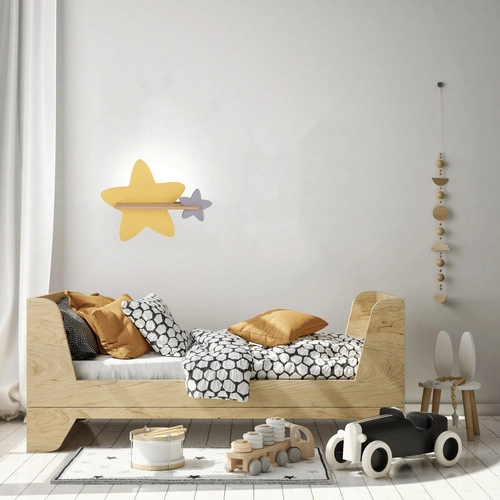 Nástěnné svítidlo Star lamp 5W LED 4000K iq kids gold+grey