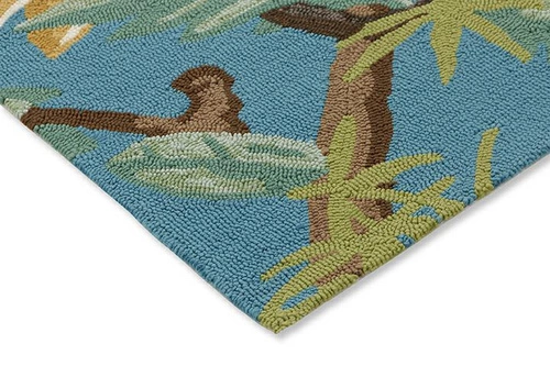 Venkovní koberec Saphire Garden Teal 140x200cm